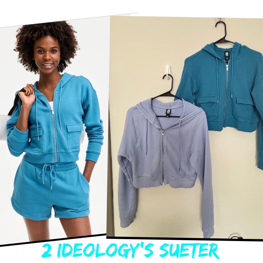 2 Ideology  Zip-Up Hoodies